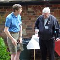Phil G3TCU talking to Chris G3UFS.